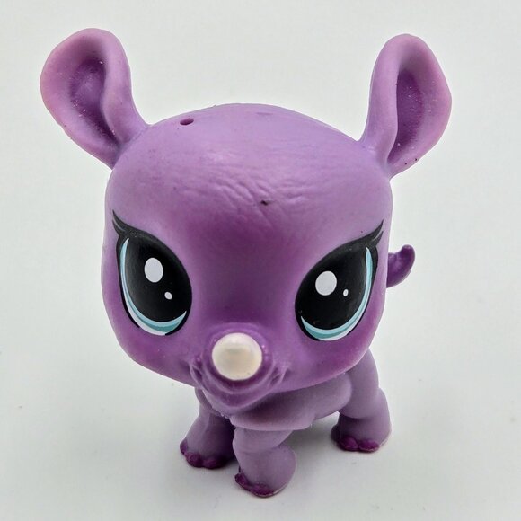 Littlest Pet Shop Rhino #259 Una Unger Pet Retread LPS Toy Read - Picture 1 of 8